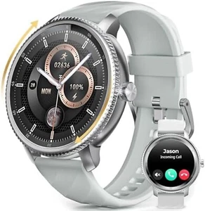 Reloj Inteligente de Mujer Hombre para Iphone Apple Samsung Android y Bluetooth - Picture 1 of 8