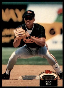 1992 Stadium Club National Convention Juan Bell Baltimore Orioles #835 - Picture 1 of 2
