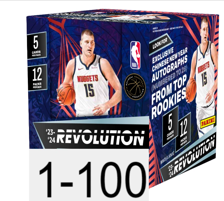 Update 4/28/2024-2023-24 Panini Revolution Base 1-100 Singles Complete Your Set - Image 1 of 1