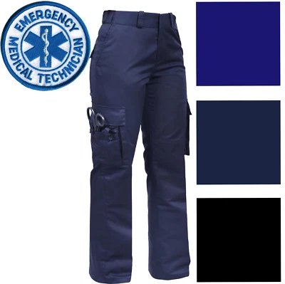 Rothco Womens Tactical EMS EMT Pants Cargo Uniform 9-Pocket Official Duty Work - Image 1 of 3