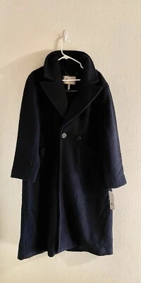 BCBGeneration Women's 4 Button Bouclé Peacoat Deep Navy Size XL - Image 1 of 3