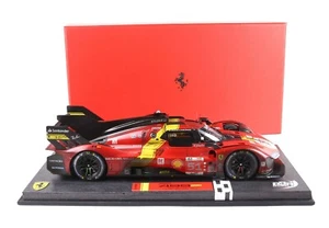 BBR 1:18 P18235DIRTY - Ferrari 499P HY AF Corse 24h Le Mans 2023 Winner end race - Foto 1 di 5