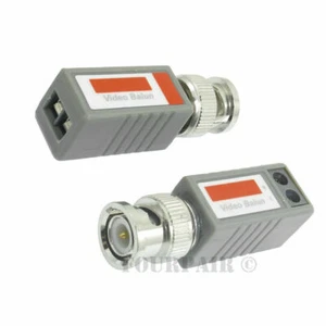 1 par de transceptor de globo de video coaxial BNC AHD TVI para cámara CCTV a CAT5e/6 5MP 8MP - Imagen 1 de 1