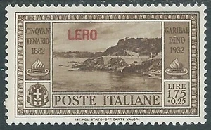 1932 EGEO LERO GARIBALDI 1,75 LIRE MH * - I45-7 - Picture 1 of 1