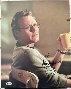 ANTHONY STEWART HEAD SIGNED BUFFY 11X14 PHOTO RUPERT GILES AUTOGRAPH BAS COA 3 - Picture 1 of 3