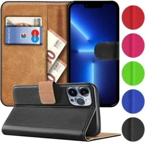 Sac À Rabat Pour IPhone 11 12 13 Mini Pro Max Protection Coque Flip Étui - Afbeelding 1 van 12