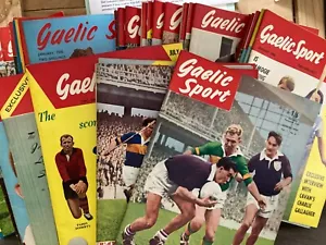 Revista GAÉLICA SPORT década de 1960 década de 1970 GAA lanza fútbol irlandés Eire fútbol - Imagen 1 de 50