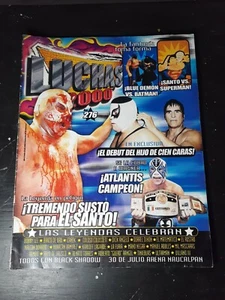 Luchas 2000 Magazine No 276 El Santo Atlantis Lucha Libre - Picture 1 of 5