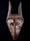 African Art Arts First Africa - Lega Hunter's Horned Mask - 37 Cms