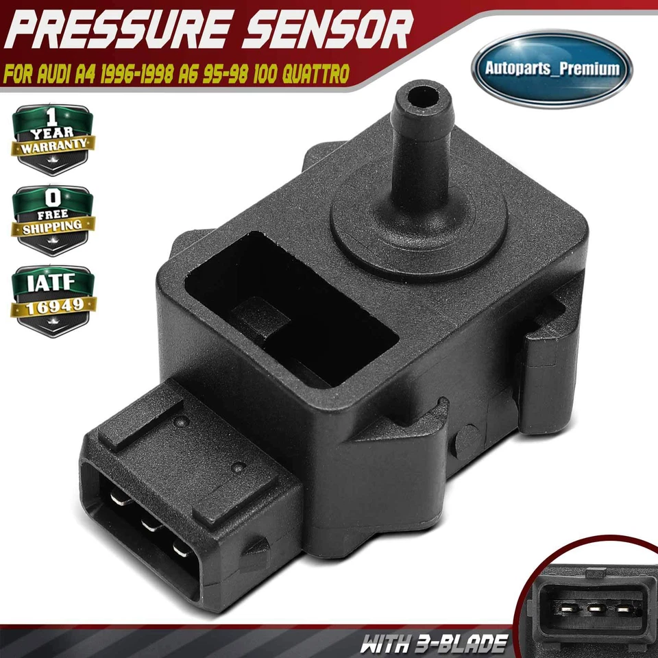 Sensor de pressão do tanque de combustível para Audi A4 1996-1998 A6 95-98 S6 95-97 100 Quattro - Imagem 1 de 4