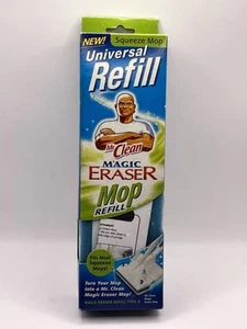 Mr. Clean Magic Eraser MOP REFILL Fits Most Squeeze Mops UNIVERSAL Type A NIB - Picture 1 of 16