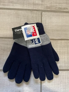 Guantes de nieve de invierno de lana con aislamiento térmico Thinsulate Dallas Cowboys - Imagen 1 de 2