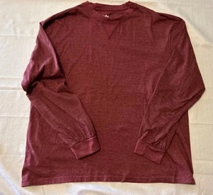 Jackson Hole Long Sleeve Shirt Men's Sz 2XL Burgundy - Picture 1 of 6