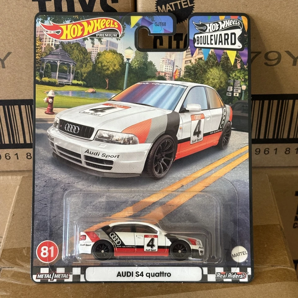 HOT WHEELS Audi S4 Quattro - PREMIUM - Boulevard 81 - Immagine 1 di 2