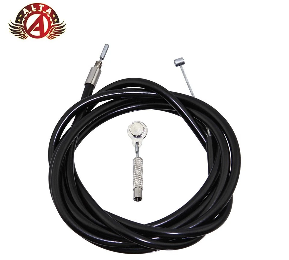 Sturmey Archer 3-Speed Hub Cable Kit–Black Housing 60"/65" Galvanized Inner Wire - Image 1 of 1