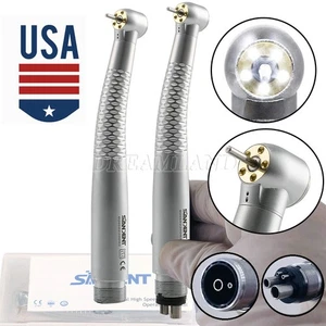 Ombra Dentale 5 Luci LED Generatore Elettrico Alta Velocità Turbina Aria Manipolo 2/4H - Foto 1 di 36
