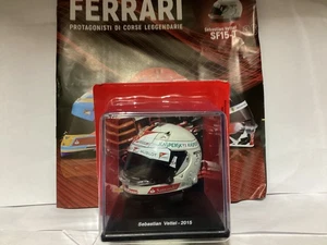 Caschi piloti F1 Ferrari SEBASTIAN VETTEL 2015  MONACO GP   1:5, nuovo in teca - Imagen 1 de 4