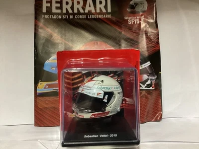 Helmets Pilots F1 Ferrari Sebastian Vettel 2015 Monaco Gp 1:5, New IN Course - Image 1 of 4
