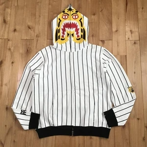 BAPE JAPAN limited Hanshin Tigers Tiger full zip hoodie A Bathing Ape Size S - Picture 1 of 8