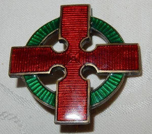 FINE HM 1967 MASONIC ROYAL ORDER OF ERI JEWEL STERLING SILVER ENAMEL FREEMASONRY - Picture 1 of 4