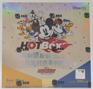 Disney HOTBox: Mickey & Friends Cheerful Times Tarjetas Coleccionables Hobby Box (Kakakawow  - Imagen 1 de 4