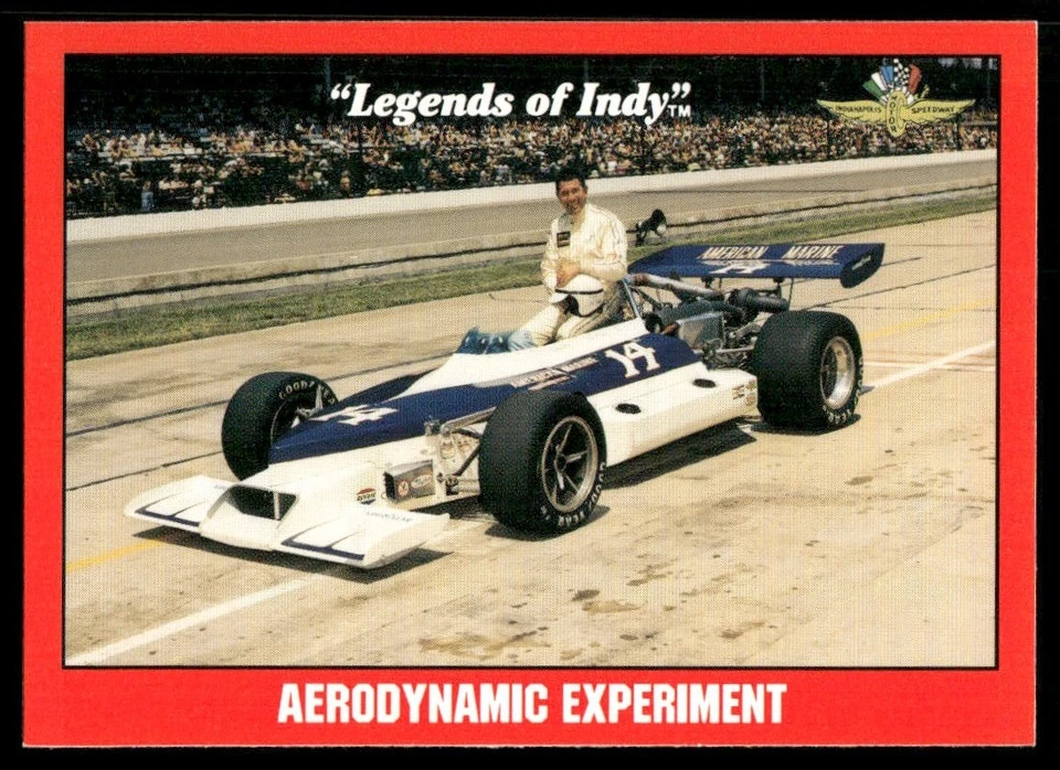 Aerodynamic Experiment 1991 Indy Racing Card #91 (NM) - Image 1 of 2