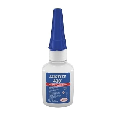 LOCTITE® 430™ Super Bonder Instant Adhesive, 1 oz, Bottle, Clear Henkel Corporation