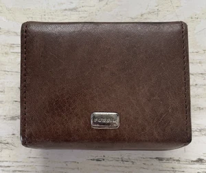 Fossil Lippenstift Etui Halter Reise Geldbörse Spiegel - Bild 1 von 8