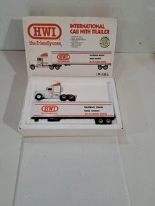 Ertl 1:64 Diecast HWI Hardware International Semi Truck Tractor Trailer w/box - Picture 1 of 10