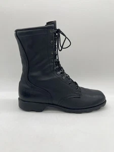 Vintage Altama Militär Kampfstiefel 9" schwarz Vollleder Herren Größe 11,5R - Bild 1 von 18