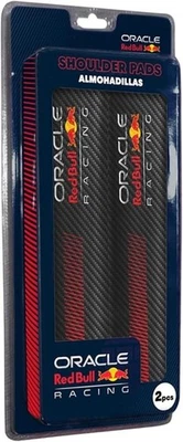 Red Bull Racing F1 Seat Belt Pads Covers Harness Pads Shoulder Straps Carbon - Image 1 of 4
