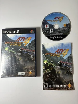 ATV Offroad Fury 4 (Sony PlayStation 2 PS2, 2006) CIB Complete w/Manual Tested - Image 1 of 4