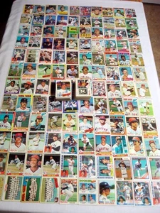 209 Boston Red Sox Baseball Cards 1960s-1990s Mostly Topps Cards - Picture 1 of 2