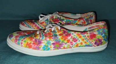 NEW Keds Womens Bright Colorful Classic Canvas Sneakers Shoes Womens 11 NEW WOB - Image 1 of 4