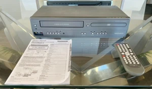 Magnavox DV225MG9 DVD / VCR Combo Player Recorder Tested Remote VHS Manual WORKS - Picture 1 of 9