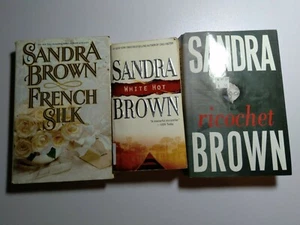 sandra brown lot of 3 - Picture 1 of 4