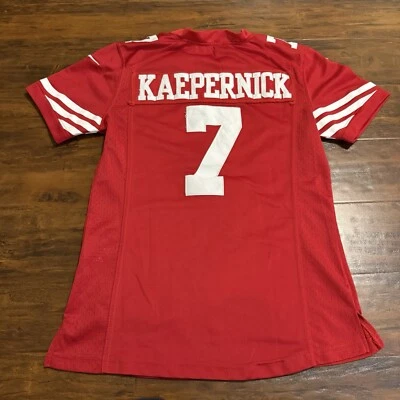 Женская футболка Colin Kaepernick San Francisco 49ers Nike On Field No7 средний размер M - Изображение 1 из 4