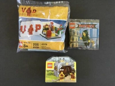 3 Juegos Lego VIP Promo 40178, Ninjago 30609, Caveman 5004936 Foto 1 de 4
