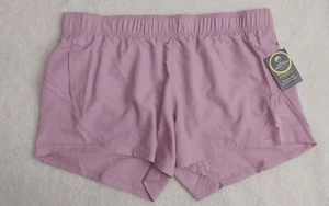 Athletic Works Shorts Women's XXL (20) Mauve Running Gym Pull-On Lightweight - Picture 1 of 8
