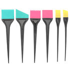  6 pièces peignes de coloration capillaire maison gadgets colorant brosse applicateur