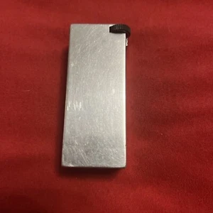 Vintage Aero-Lite Aluminum Block Lighter 1940’s-E.A.Meirick,Bedworth Engraved - Picture 1 of 14