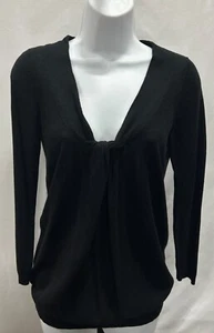 Ann Taylor Loft ladies size XS long sleeve knit top with mid twist. - Picture 1 of 11