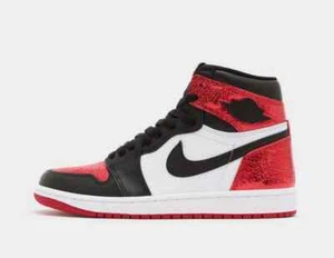 Jordan Air Jordan 1 High OG Para Mujeres En Rojo Zapatos - Imagen 1 de 7