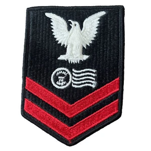 US Navy Postal Clerk Rate 2nd Class Petty Officer Rating Patch USN NOS - Picture 1 of 3
