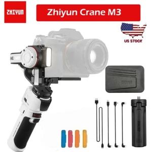 Zhiyun Crane M3 3-Axis Gimbal Stabilizer for Mirrorless Action Camera Phone US - Picture 1 of 12