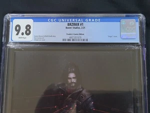 BRZRKR #1 CGC 9.8 Frankie’s Comics Inhyuk Lee VIRGIN VARIANT Keanu Reeves - Picture 1 of 3
