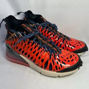 Nike Air Max 270 ISPA Shoes BQ1918-400 Orange Basketball Sneakers Mens Size 11 - Picture 1 of 13