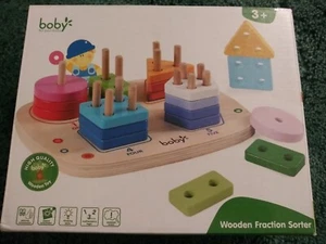 boby Wooden Fraction Sorter - Picture 1 of 4