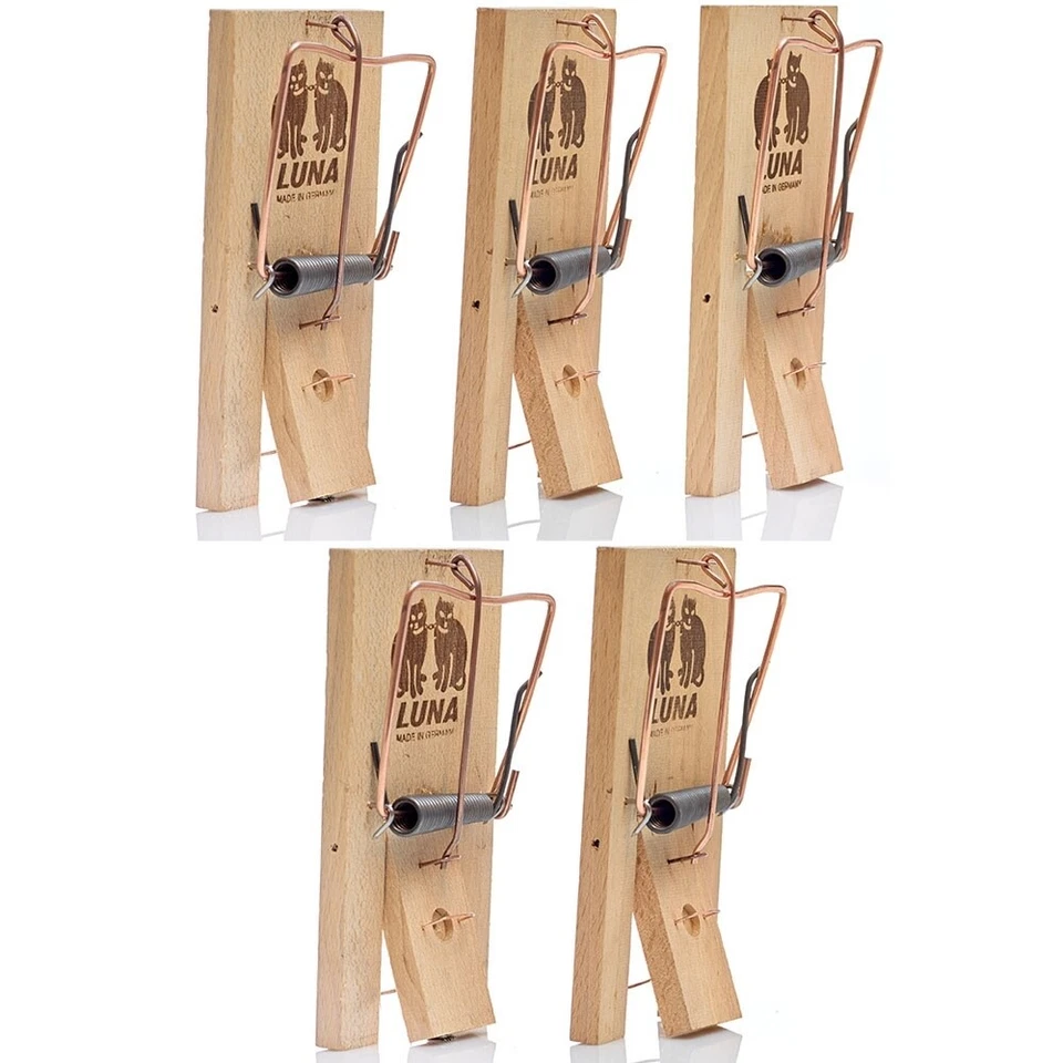 Mausefalle Luna Mäusefalle Holz falle Mausfalle Schlagfalle