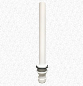 Straight Toilet Cistern Tank Overflow Outlet Pipe for 21.5mm Pipe  - Picture 1 of 6